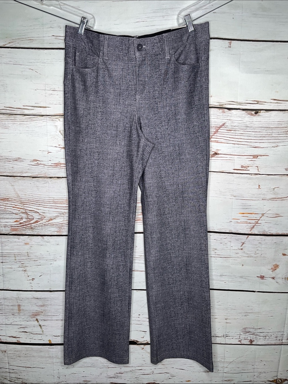 Studio by Torrid NWT Sz 18T Gray Printed Luxe Ponte Knit Bombshell Bootcut Pants